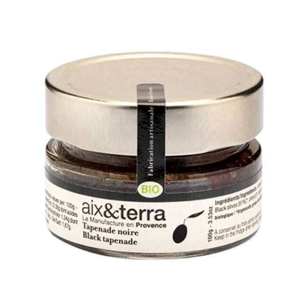 Tapenade noire bio